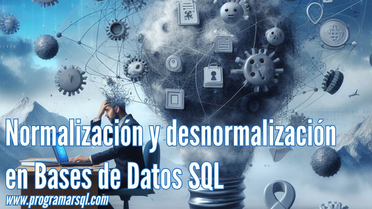 Normalización y desnormalización en Bases de Datos SQL