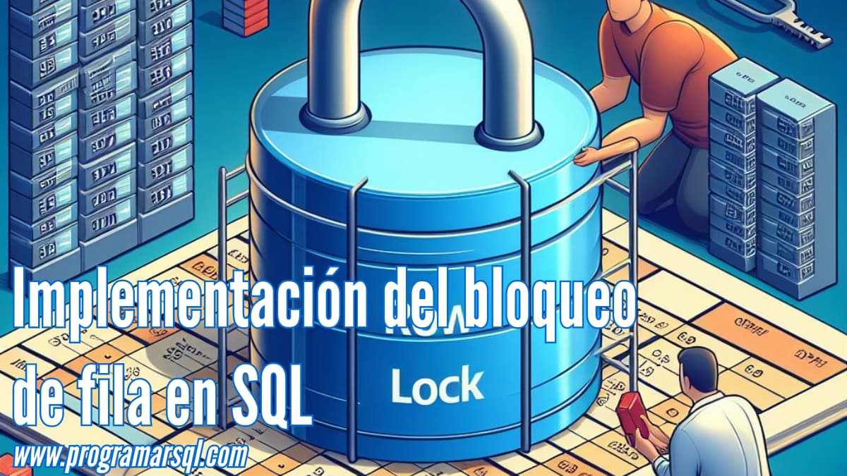 Implementación del bloqueo de fila en SQL